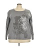 Appropriate Behavior 100% Polyester Gray Long Sleeve T-Shirt Size 4X - photo 1