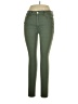 Seven7 Solid Green Jeans Size 10 - photo 1