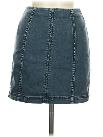 Free People Denim Skirt (view 1)
