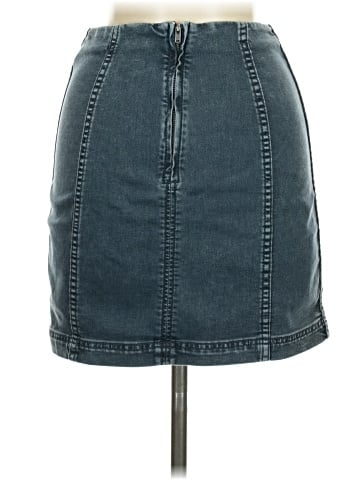 Free People Denim Skirt (view 2)