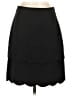 Maison Jules Solid Black Formal Skirt Size 2 - photo 1