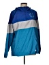 Sisstrevolution 100% Polyester Color Block Blue Windbreaker Size L - photo 1