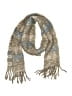 Assorted Brands 100% Mohair Gray Tan Scarf One size - photo 1