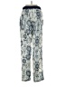 Mango 100% Cotton Paisley Blue Casual Pants Size XXS - photo 2