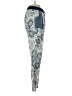 Mango 100% Cotton Paisley Blue Casual Pants Size XXS - photo 4