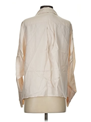 MUNTHE Long Sleeve Silk Top (view 2)