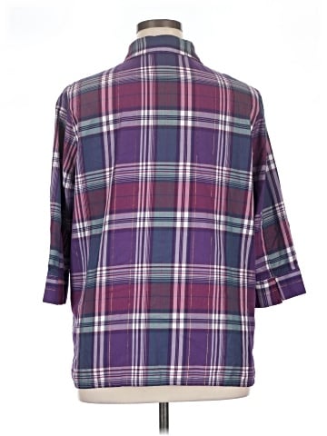 Allison Daley 3/4 Sleeve Button-Down Shirt (view 2)