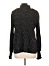 Max Studio Polka Dots Black Long Sleeve Blouse Size L - photo 2