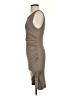 Leith Solid Brown Casual Dress Size S - photo 5
