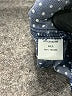 Pomelo 100% Tencel Polka Dots Blue 3/4 Sleeve Button-Down Shirt Size M - photo 8