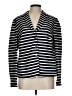 Basler 100% Acetate Stripes Silver Blazer Size EU 42 / US 12 - photo 1