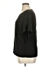 Shein 100% Polyester Black Short Sleeve Top Size XL - photo 5