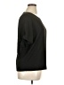 Shein 100% Polyester Black Short Sleeve Top Size XL - photo 4
