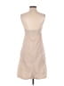BCBG Paris 100% Polyester Metallic Tan Cocktail Dress Size 6 - photo 2