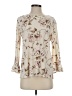 Karl Lagerfeld Paris Ivory 3/4 Sleeve Blouse Size S - photo 1
