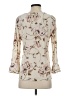 Karl Lagerfeld Paris Ivory 3/4 Sleeve Blouse Size S - photo 2