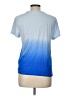 DKNY Blue Short Sleeve Top Size L - photo 2