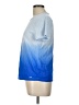 DKNY Blue Short Sleeve Top Size L - photo 5