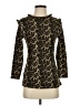 Hayden Animal Print Brown Pullover Sweater Size S - photo 1