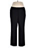 Jones Studio Solid Black Dress Pants Size 14 - photo 1