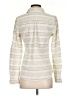 Vineyard Vines Stripes Ivory Long Sleeve Blouse Size 2 - photo 2