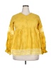 Assorted Brands Yellow Long Sleeve Blouse Size 2X - photo 1