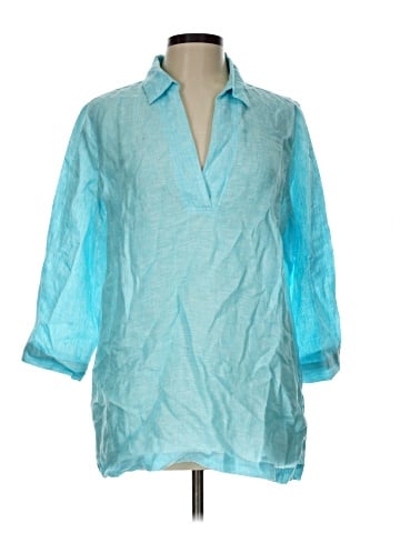 Tahari 3/4 Sleeve Blouse (view 1)