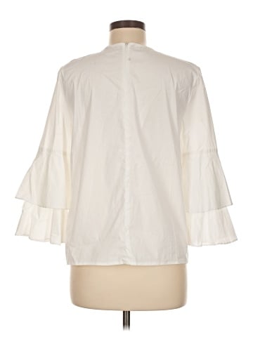 J. McLaughlin 3/4 Sleeve Blouse (view 2)
