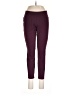 LC Lauren Conrad Solid Burgundy Active Pants Size Med Short - photo 1