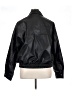 Stoosh 100% Polyurethane Solid Black Jacket Size XL - photo 2