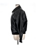 Stoosh 100% Polyurethane Solid Black Jacket Size XL - photo 5