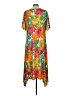 Ruby Rd. Tropical Orange Casual Dress Size L - photo 2