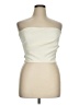 SNDYS. 100% Polyester Ivory Tube Top Size XL - photo 1