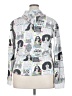ON FIRE Silver Pullover Hoodie Size 2X - photo 2