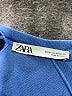 Zara Blue Short Sleeve Top Size M - photo 6