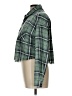 Ardene Plaid Green Long Sleeve Blouse Size L - photo 5