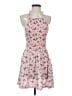 ASOS Floral Pink Cocktail Dress Size 0 - photo 1