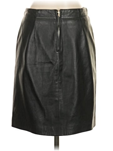 DKNY Leather Skirt (view 2)