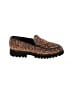 Donald J Pliner Animal Print Brown Tan Flats Size 7 1/2 - photo 1