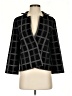 Moth by Anthropologie Plaid Black Blazer Size XS - photo 1