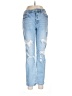 Wax Jean Hearts Blue Jeans Size 7 - photo 1