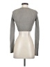 Pull&Bear Gray Long Sleeve Top Size S - photo 2