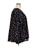Lane Bryant 100% Polyester Black 3/4 Sleeve Blouse Size 18 - photo 4