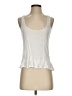 Sparkle & Fade 100% Rayon White Tank Top Size XS - photo 1
