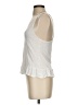 Sparkle & Fade 100% Rayon White Tank Top Size XS - photo 5