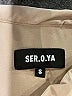 Ser.O.Ya Solid Tan Formal Skirt Size S - photo 4