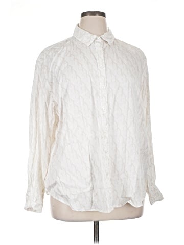 CALVIN KLEIN JEANS Long Sleeve Blouse (view 1)