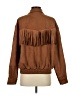 More To Come Solid Brown Jacket Size XXS - photo 2