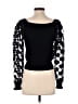 French Connection 100% Cotton Black Pullover Sweater Size XS - photo 2