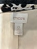 Chico's 100% Rayon Animal Print White Blazer Size S - photo 6